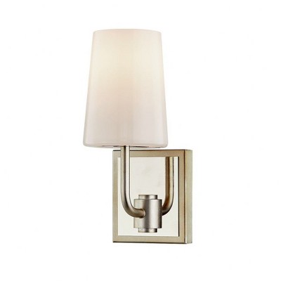 Troy Lighting Simone 1 - Light Vanity in  Warm Silver Leaf