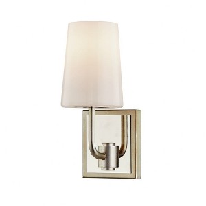 Troy Lighting Simone 1 - Light Vanity in  Warm Silver Leaf - 1 of 1