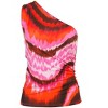 VENUS Womens Printed One Shoulder Top - 3 of 4