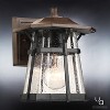 Urban Ambiance Luxury Rustic Outdoor Wall Light,  8.625"H x 6.5"W,  Coffee Bronze Finish, UHP1070 - 3 of 4