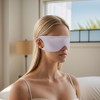 Unique Bargains Soft Ear-hook Eyes Sleep Mask 1 Pc - 2 of 4