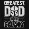 Men's Star Wars: The Mandalorian Distressed Greatest Dad in the Galaxy T-Shirt - 2 of 4