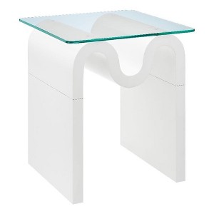 Modway Ondine Glass Top Side Table - 1 of 4