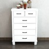 6 Drawer Dresser for Bedroom, Modern Chest of Drawers, Tall Dresser Storage Tower for Closet Bedroom Entryway Living Room - 2 of 4