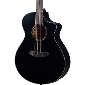 Breedlove Discovery S CE European Spruce Concert Acoustic-Electric Guitar Black - 1 of 4
