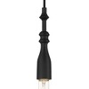 Designers Fountain Louise 1 - Light Pendant in  Matte Black - 3 of 4