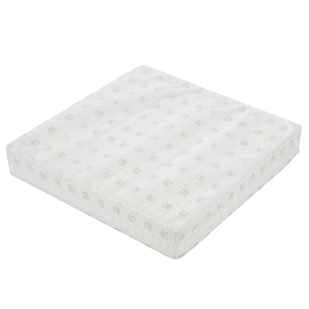 Photos - Pillow 20" x 20" x 2" Square Foam Patio Cushion - Classic Accessories: Water-Resistant, Removable Cover, Polyurethane Fill