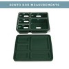 Austin Baby Co Leak-proof Silicone Bento Box for Toddlers and Kids- Durable & Eco-Friendly five compartment Lunch Box - 4 of 4