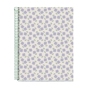 Miquel Rius 4 Subject Lined Notebook, 11" x 9", 120 Sheets, Heavyweight Paper, Subjects Separated by Color, Perforated, Laminated Board Cover - 1 of 1