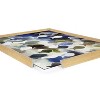 Kate and Laurel Blake Concurrent Framed Printed Glass by Janet Meinke-Lau, 18x24, Natural - 3 of 4