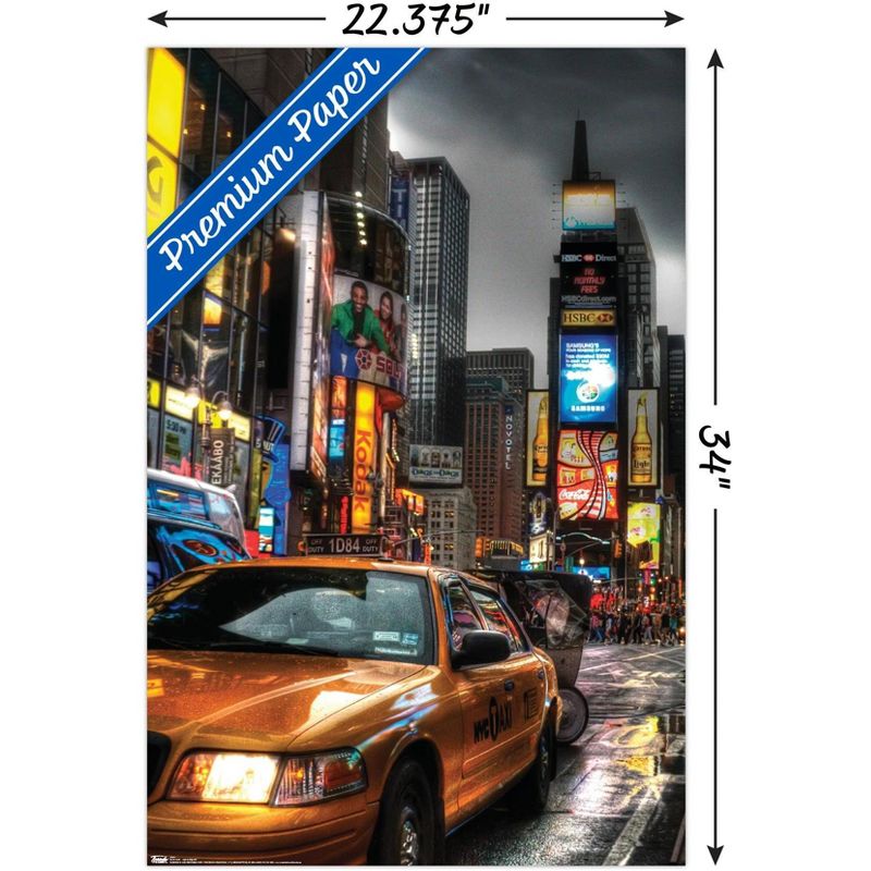 Trends International New York - Times Square Unframed Wall Poster Prints, 3 of 7