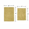 Fantasia Bath Rug Collection Cotton Shaggy Pattern Tufted Set of 2 Bath Rug Set - Home Weavers - 2 of 3