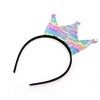 Unique Bargains Crown Sequins Headband for Halloween 1 Pc - 4 of 4