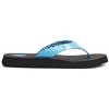 Floopi Women's Bella Yoga Mat Thong Flip Flop - 8, Blue - 3 of 4