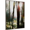 32" x 42" Dare to Believe by Helen White: Amanti Art Canvas, Modern Forest Scene - 2 of 4