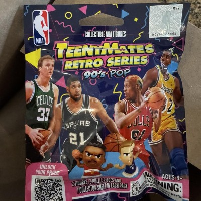 SqueezyMates NBA Collectible Figures: Retro Series 90's Pop : Target