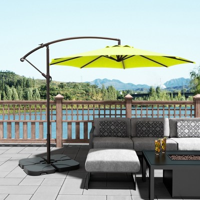 WestinTrends 10 Ft Outdoor Patio Cantilever Offset Umbrella