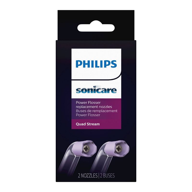 Philips Sonicare Power Flosser Tip QuadStream - HX3062/00 - 2pk, 1 of 15