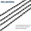 Unique Bargains Bags Clothing Decoration Crystal Rhinestone Sew on Close Claw Chain Trim - 3 of 4