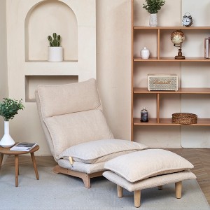 GlasFlength Sofas, Stylish and Comfortable Seating for Every Home, Contemporary, Classic Modern Designs, Beige,26.77”*27.56”*37.01" - 1 of 4