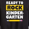 Boys' - Instant Message - Ready To Rock Kindergarten Graphic Long Sleeve Fleece Sweatshirt - 2 of 4