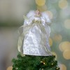 Northlight 14" Lighted White and Gold Angel in a Dress Christmas Tree Topper - Warm White Lights - 2 of 4