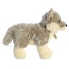 Aurora Medium Wolf Pup Miyoni Tots Adorable Stuffed Animal Gray 10" - 3 of 4
