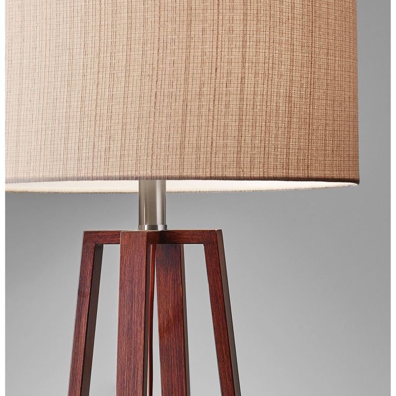 23.75&#34; Quinn Table Lamp Brown - Adesso, 4 of 5