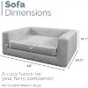 KOPEKS Furniture Sofa Dog Bed - Grey - 2 of 4