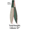 INSPIRE CHIC Women's Chic Polka Dot Skinny Bag Accessory Neckerchief Scarves Hair Band Ribbon - 3 of 4