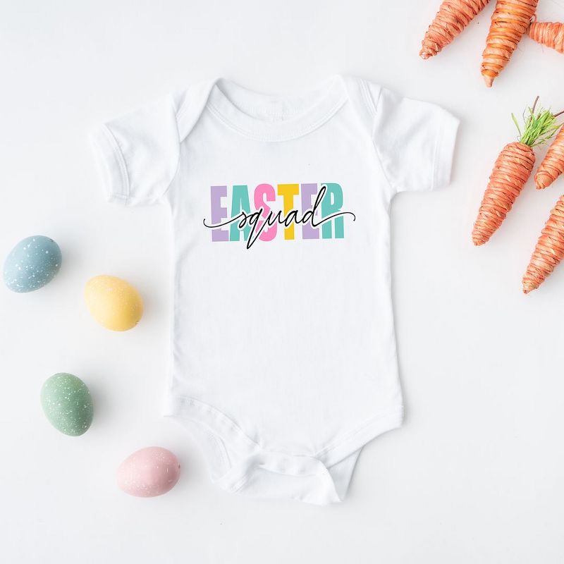 The Juniper Shop Easter Squad Colorful Baby Bodysuit, 2 of 3