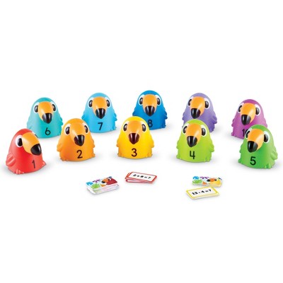 Learning Resources Toucans to 10 Sorting Set, Counting & Sorting, Early Math Skills Toy, Ages 5+