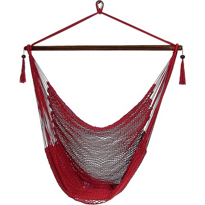 hanging rope hammock