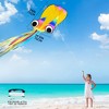 Joyfy Large Rainbow Octopus Kite for Kids and Adults, 29.5 In x 28 In Giant Beach Kites for Lawn Games, Outdoor Fun, Family Activities - 3 of 4