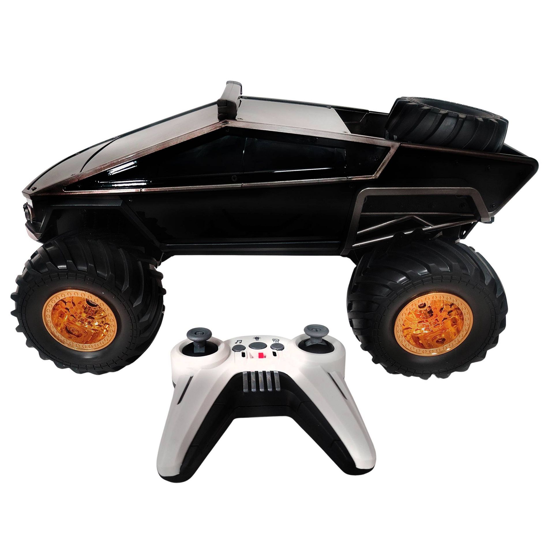 Hyper Monster Robo Truck Remote Control Vehicle (Gold Edition) 1:12 Scale - 2pk