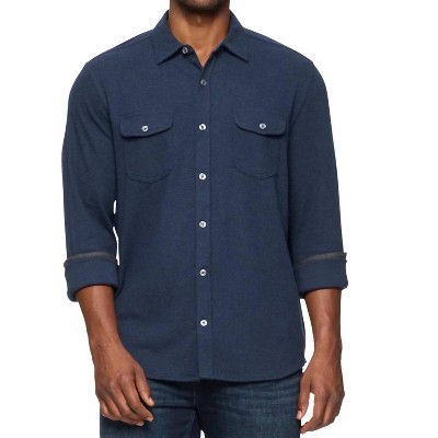 Men's Hero Twill Knit Flannel Shirt - Flags & Anthem