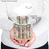 Big Dot of Happiness Pastel Halloween - DIY Pink Pumpkin Party Money Holder Gift - Cash Cake - 2 of 4