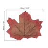 Unique Bargains Wedding Party Thanksgiving Halloween Decoration Mixed Artificial Autumn Maple Leaves - 2 of 4