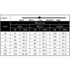 Coolmee Women Hoodies Maxi Dress Casual 3/4 Sleeve Tunic Dress Slim Hooded Sweatshirts Dress with Pocket - 4 of 4