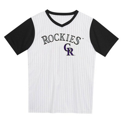 MLB Colorado Rockies Boys' Pullover Jersey
