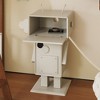 Bedside Cabinet with Two Storage Spaces, Ideal for Storage Scenarios in Children's Rooms - 3 of 4