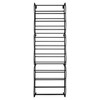 Home Basics 36 Pair Over the Door Steel Shoe Rack, Black - 3 of 4