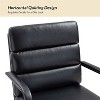 Gregor 360-degree swivel Task Leather Chair  with Tilt Lock and Center Tilt for office | Hulala Home - 4 of 4
