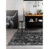 World Rug Gallery Black Ivory Vintage Medallion Indoor Area Rug - 2 of 4