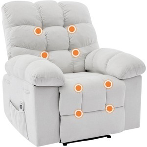 Recliner Chair, Wide Rocker Chair, Rocking Chair with Massage and Heat - 1 of 4
