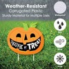 Big Dot of Happiness Trunk or Treat - Yard Sign and Outdoor Lawn Decorations - Halloween Car Parade Party Yard Signs - Set of 8 - 3 of 4