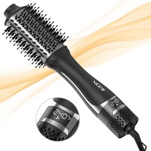 SKIMI Hair Dryer Brush, Professional Ceramic Blow Dryer Brush with Display Screen, One Step Hot Air Brush for Hair Drying, Styling and Volumizing - 1 of 4
