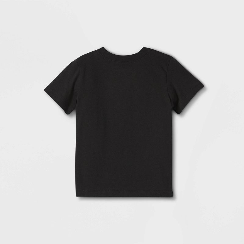 Toddler Boys' Table Merch Short Sleeve T-Shirt - Black, 2 of 9