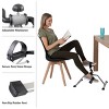 Leisure Sports Portable Stationary Pedal Exerciser - Under-Desk Exercise Bike, Gray and Black - 3 of 4