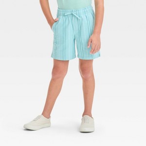 Boys' Textured 'Above the Knee' Pull-On Shorts - Cat & Jack™ - 1 of 3